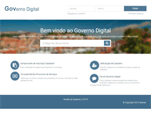 Tablet Screenshot of homolog.govdigital.com.br
